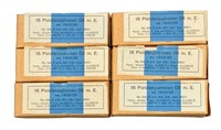 WW2 German 9mm ammunition - (6) boxes