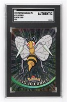 AUTHENTIC BEEDRILL POKEMON CARD