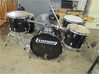 Ludwig Drum Set Cymbals, Rhythm Set Chair