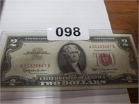 NICE 1963 $2 RED SEAL