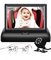 Baby Car Mirror, 4.3'' HD Night Vision