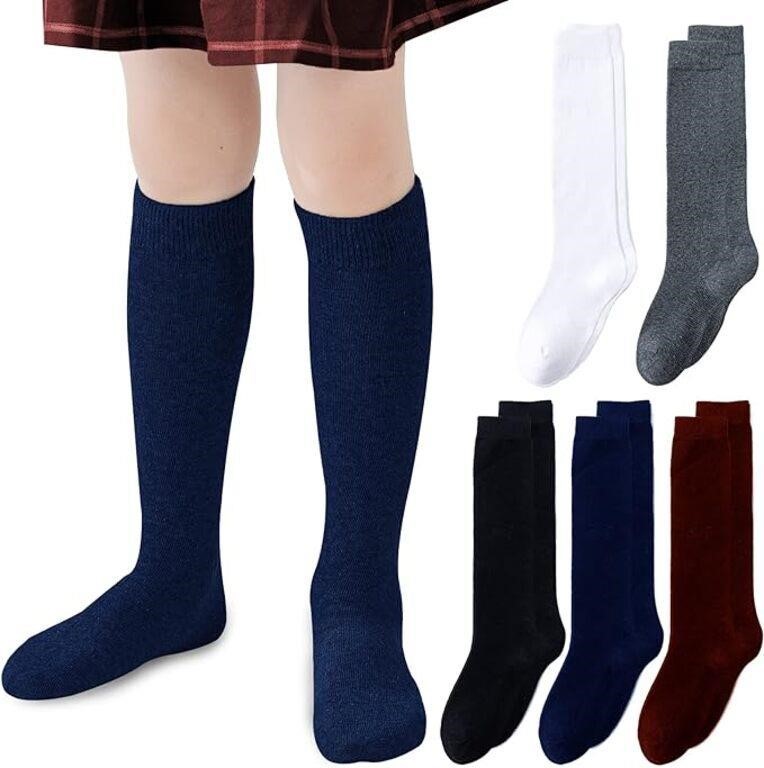 Mini angel Girls Knee High Socks Seamless Boys