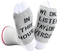 (N) Singer Music Album Inspired Gift Socks Music L