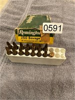 15 count Remington 250 Savage