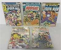 5 Marvel comics