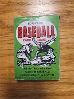 1957 Edu Cards Baseball Card Game