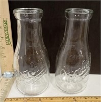 Weaver Quality Blue Ribbon Products Milk Bottles