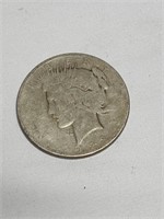 1923 Silver peace dollar