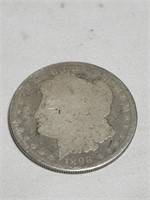 1898 Morgan silver dollar