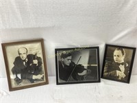 3 Photos with Inscriptions to Marguerite Miller