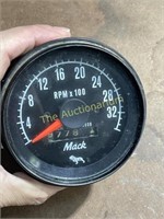 Vintage Mack Speedometer