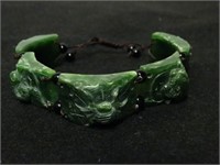 Carved Jade Bracelet