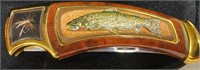 Franklin Mint Fly Fishing / Trout knife