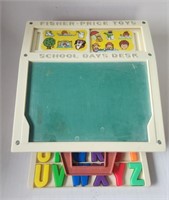 Fisher Price School Days Desk vintage