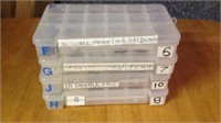 4 plastic storage with MISC hardware