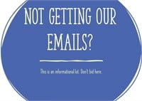 WE CONTACT YOU BY EMAIL. DIDN’T GET OUR MESSAGE?