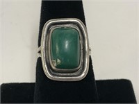 Sterling Turquoise Ring 5.0gr TW Sz 6