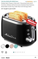 Mueller Retro Toaster 2 Slice