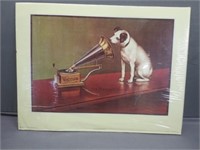 ~ RCA Victor " His Master's Voice " Dog Poster