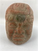 Hand Crafted Terracotta Pre-Columbian Olmec H