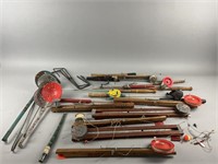 Vintage Ice Fishing, Fishing Rods & More