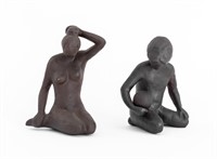 Gotek Mid-Century Modern Ceramic Sculptures, 2