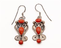 Tonya June Rafael Navajo Sterling Earrings