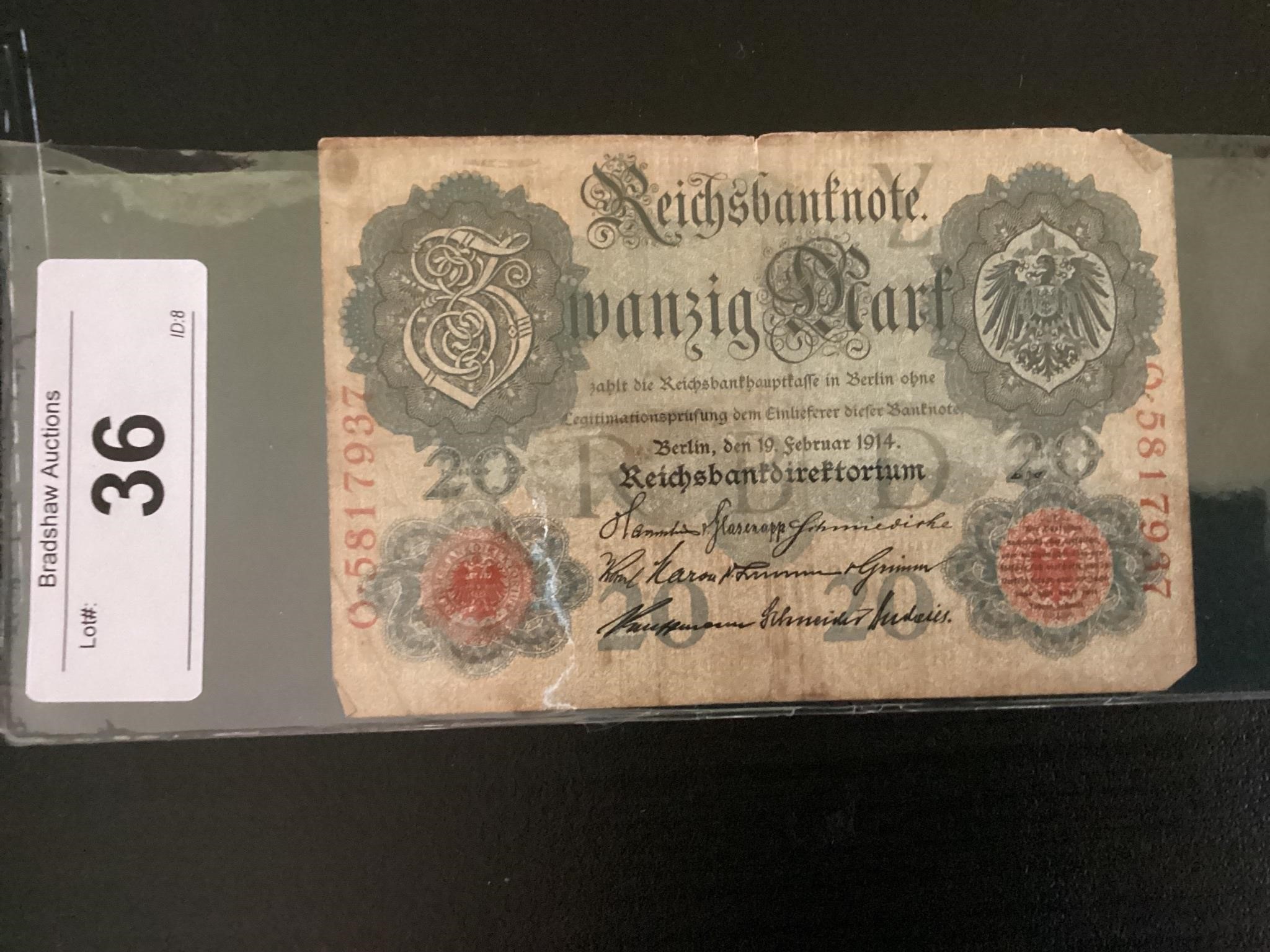 REICHSBANT NOTE