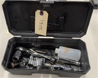 Tool box w/ ratchet and sockets