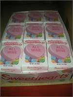 Sweethearts candy 36 retail pieces 1 lot