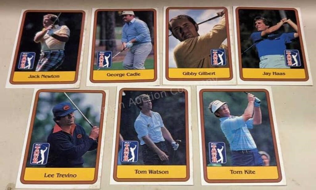 1980 PGA Cards