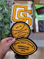 Letter jacket patches