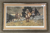 Western Print, Artist Signed & Numbered