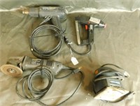 Angle Grinder, Heat Gun, Sander & Electric Stapler