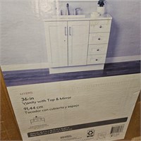 36 INCH VANITY WITH SINK