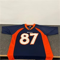 McCaffrey No.87 Broncos Logo Athletic Size Medium