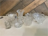 VTG Clear Glassware Of All Sorts