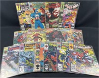 (15) 1980s-90s Marvel Spider-Man Comicbooks