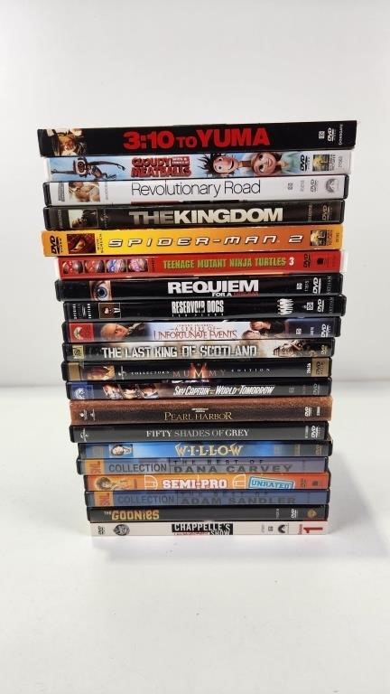 Assortment of (20) DVDs