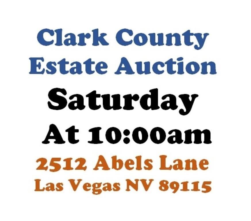 Sat.@10am - Las Vegas Estate Online Public Auction 7/13