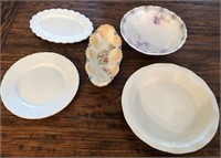 K - 5 PIECES VINTAGE COLLECTIBLE DISHES (K28)