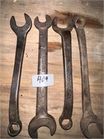 4 FORD WRENCHES 10 1/2" LONGEST