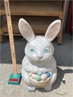 Vintage Easter bunny blow mold