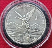 2003 Mexico Silver Coin 1oz.