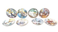 (8) Rock and Rollers Collectible Cat Plates
