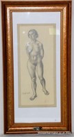 Mark Gertler Study of a Standing Nude