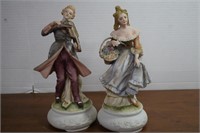 Lefton Porcelain Figurines1-Musical (Broken Bow On