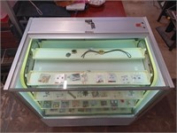 DISPLAY CASE-NEON LIGHTED