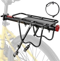 Bike Rear Rack - 110lbs Load Bike Cargo Rack