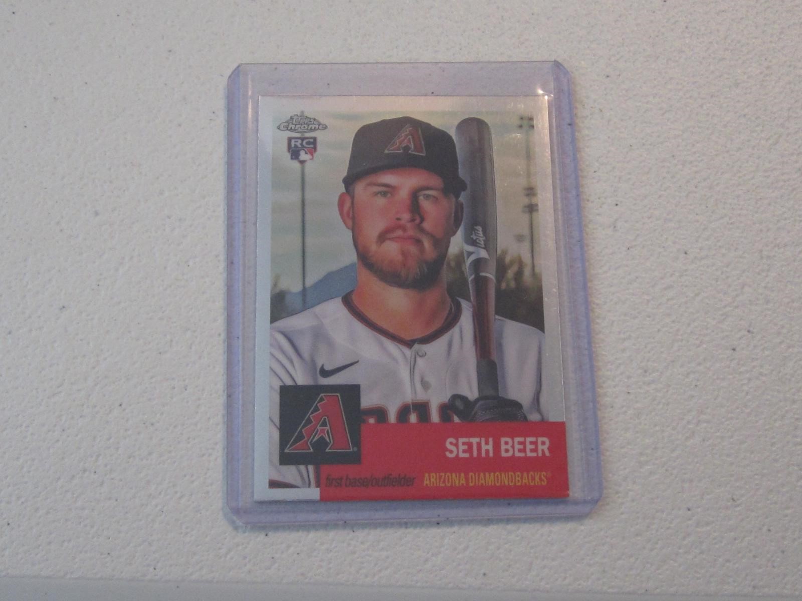 2022 TOPPS PLATINUM SETH BEER RC ARIZONA